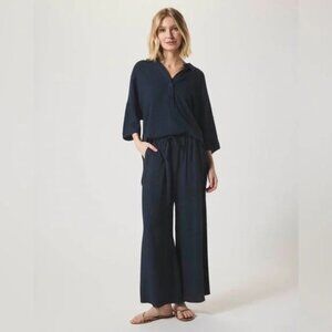 SPLENDID - Viscose linen Blend Coastal Pant Small